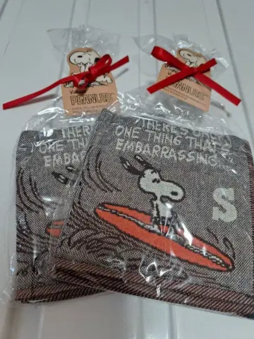 PEANUTS 스누피 미니 손수건 2장 세트