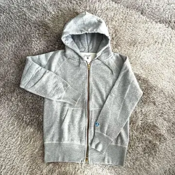 ORCIVAL 오르치발 그레이 풀 집업 후드티