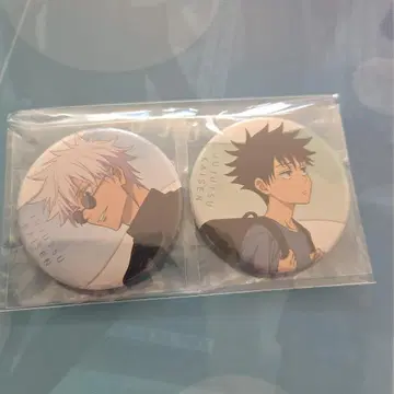 극장판 총집편 주술회전 회옥옥절 애니메이트 특전 캔뱃지 고죠 후시구로