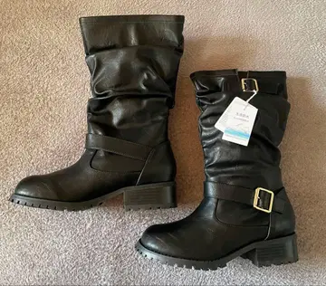 크림슨 엔지니어 셔링 부츠 블랙 M 사이즈 [16일] 오늘까지