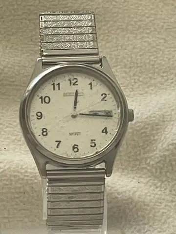 [ 작동품 ] Seiko 쿼츠 손목시계 스테인리스 팔찌