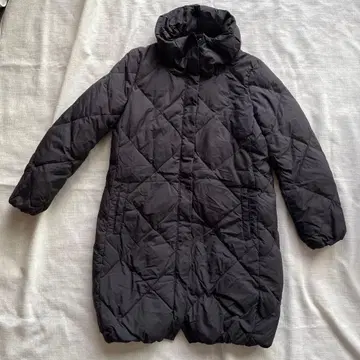 AudreyandJohn Wad 블랙 롱 다운 자켓