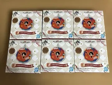 미세스 그린애플 1번 복권 E상 바스락 아크릴 참 6개 세트