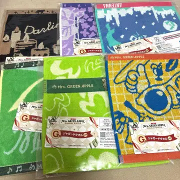 제일복권 Mrs. GREEN APPLE G상 자카드 타월 전 6종 컴프