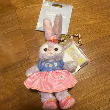 [택 포함 새상품] 스텔라 루 봉제 인형 상하이 디즈니 배지 한정판