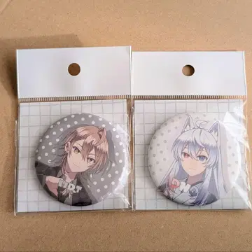 컬러풀 피치 캔뱃지 우리 도누쿠 전시회 뮤지엄 5주년