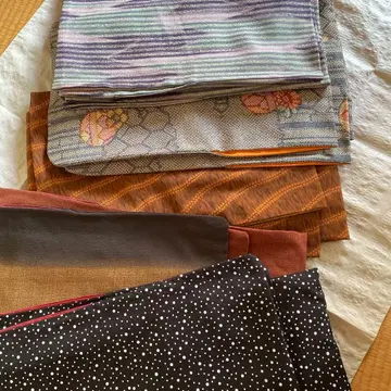 폴리에스테르 기모노 워셔블 기모노 5개 L 사이즈 톨 사이즈