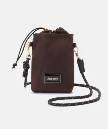 L'Appartement PHONE POUCH 브라운