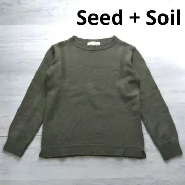 [시드 앤드 소일] 크루넥 긴팔 니트