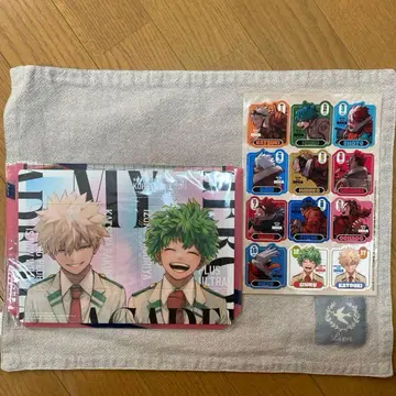 히로아카 점프 GIGA 2024 부록 코스터 바쿠고 미도리야