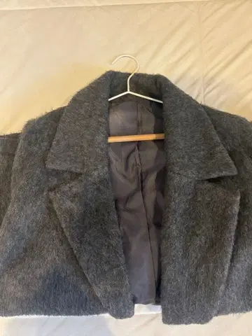 그레이 숏 자켓