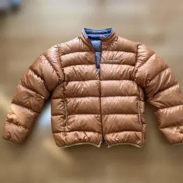 mont-bell 경량 다운 자켓 L 오렌지