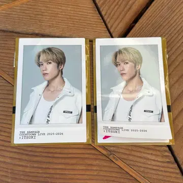 후지와라 이츠키 스티커 카드 노멀 시크릿 2종 세트