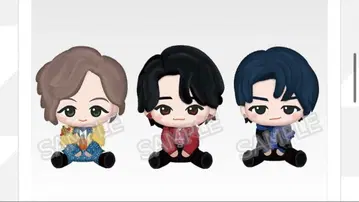 Mrs. GREEN APPLE 제일복권 봉제 인형 마스코트 3종 세트