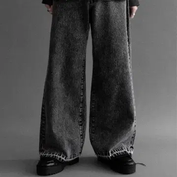 PHILTHEORY 기믹 케미컬 데님 팬츠