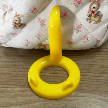 옐로우 컬러 스트랩 반지