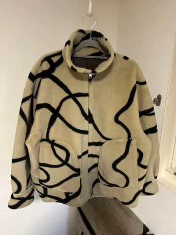 Ameri 2way 집업 보아 블루종