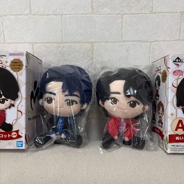 제1회 복권 미세스 A상 봉제 인형 마스코트 키링 몯쿤 히로파