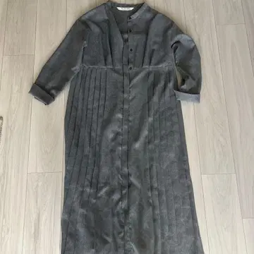 Ray BEAMS 그레이 셔츠 원피스