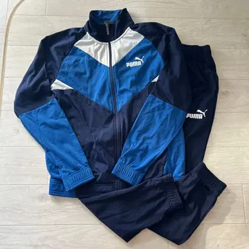 PUMA 저리 상하의 세트 네이비