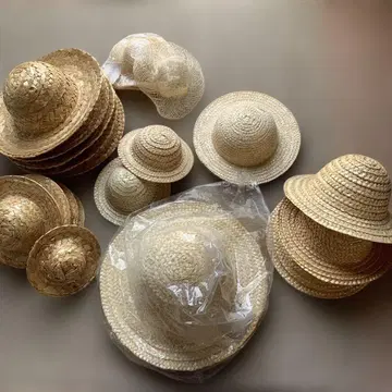 인형, 밀짚모자 (각 종류)