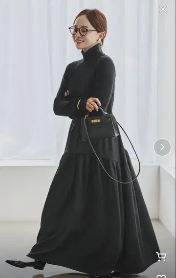 고베 레터스 니트탑 도킹 원피스