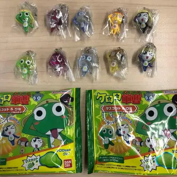 개구리 중사 케로로 마스코트 & 구미로 컴프 10종