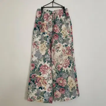 키리그 KILIG 빈티지 구매 꽃무늬 러그 리메이크 팬츠