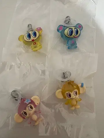 나루미야 캐릭터즈 메지루시 액세서리 4개 세트