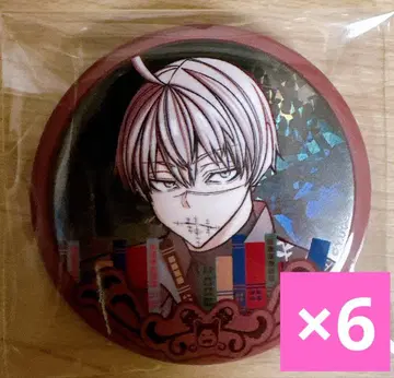 도원암귀 북스토어 홀로그램 캔뱃지 코우고자키 진 6점