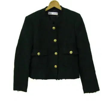 ZARA 다크 그린 자켓 골드 버튼