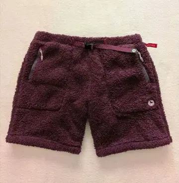 마모트 보아 플리스 퍼플 숏팬츠 냉기 차단 온열 활동 추천