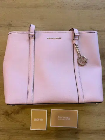 [ 미사용 ] MICHAEL KORS 토트백 핑크