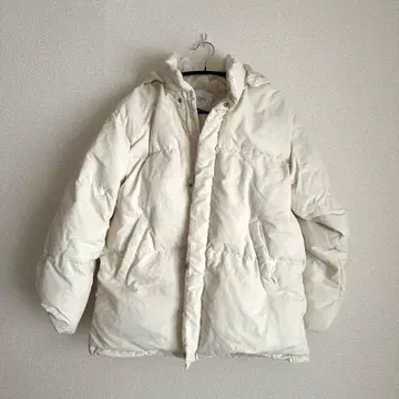 URBAN RESEARCH DOORS 다운 자켓 화이트 M 사이즈