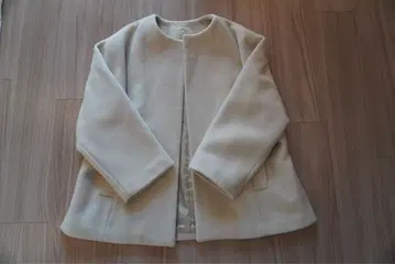 이에나 노카라 코트 화이트