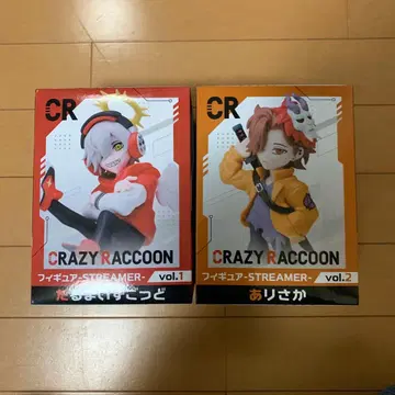 CRAZY RACCOON GiGO 한정판 피규어 달마이즈갓 아리사카