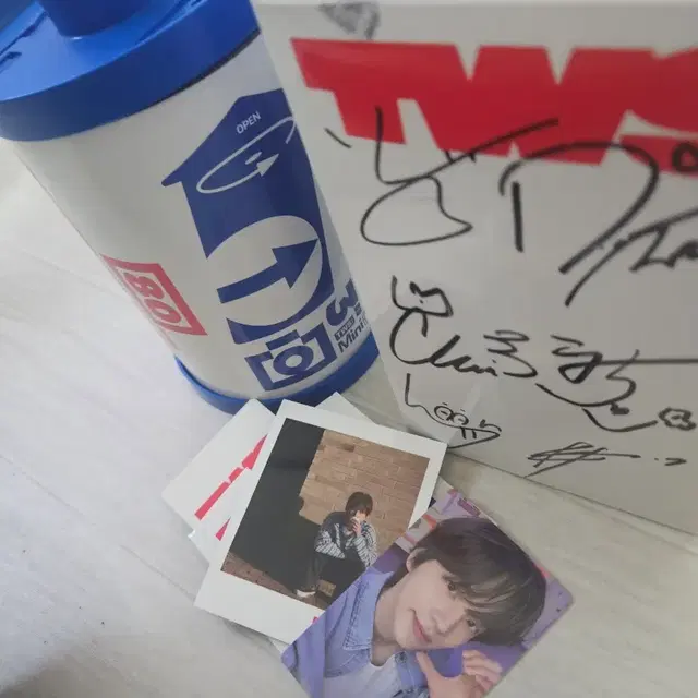 투어스 싸인 멘트 앨범 마따뛰trywithus 비매 포카