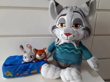 주토피아2 FukuFuku V-BIG 봉제 인형 파우버트