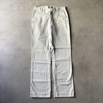 [ 인기 ] GAP 갭 스트레이트 코튼 팬츠 화이트