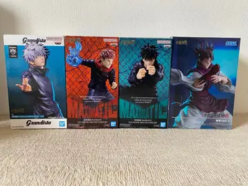 주술회전 피규어 묶음 판매 4개 세트