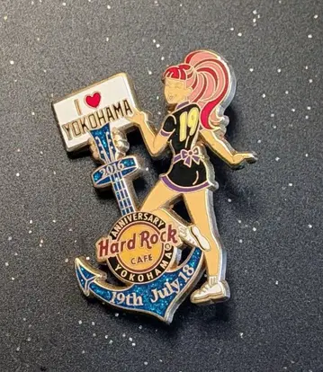 Hard Rock Cafe Yokohama 19주년 핀 배지