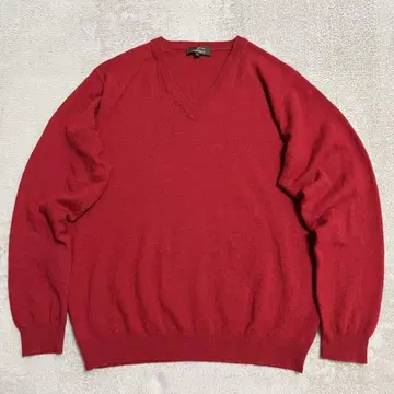 캐시미어 100% 고급 REGIMENT 니트 스웨터 새상품급 R-8424