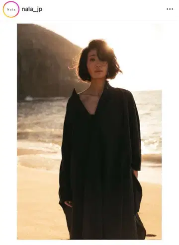 nala 나 라 25SS 케이프 셔츠 원피스