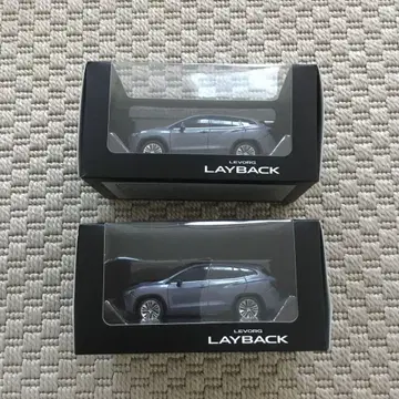 SUBARU 레보그 레이백 미니카 2대 세트 그레이