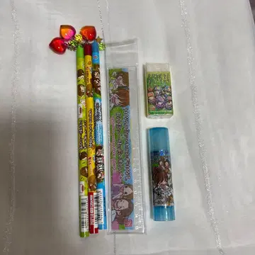 헤이세이 레트로 러브 친구 문구 세트