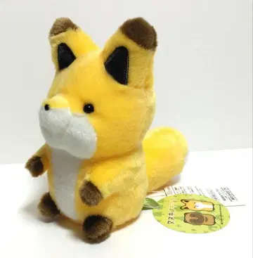 너구리와 여우 봉제 인형 산애로우 여우 S