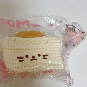 momo 스퀴즈 아침 식사 고양이 빵