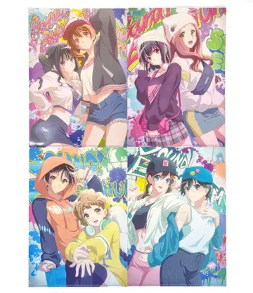 울려라! 유포니움 무비 티켓 특전 클리어 파일 4종 세트