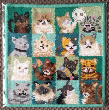 FEILER 페이 손수건 룩! 마이캣