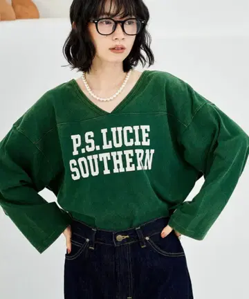 [FREAK'S STORE] 빈티지 스타일 2way 풋볼 롱T